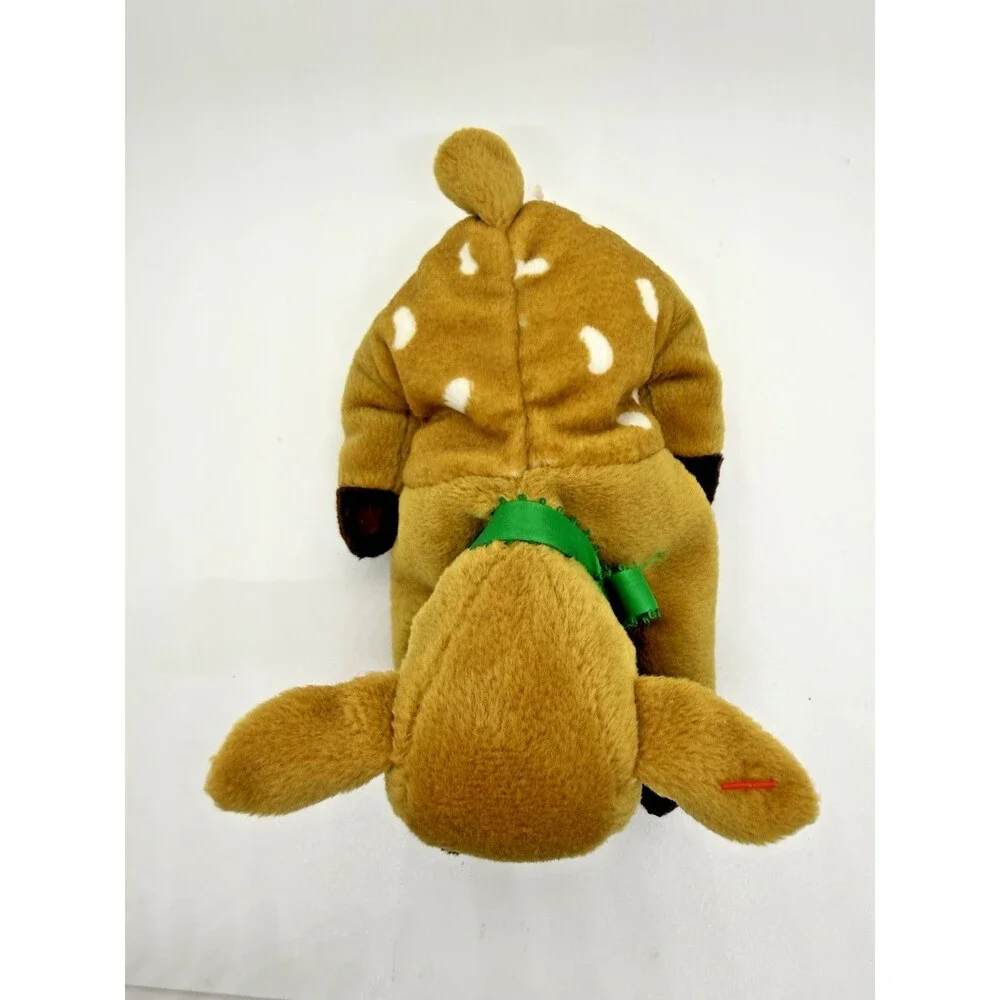 TY Beanie Baby Whisper Deer Plush 1998 Retired Brown Stuffed Toy New No Tags